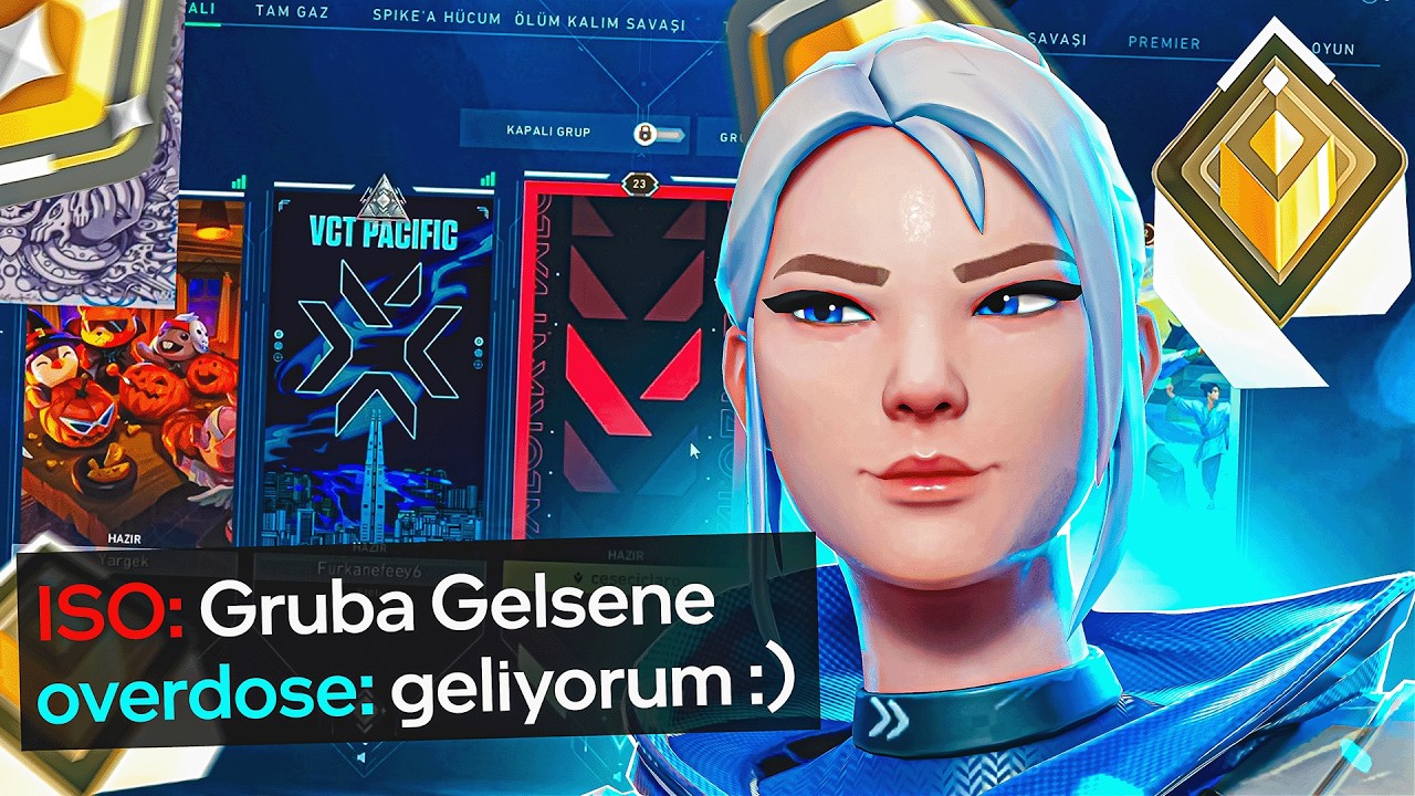 HİLE olduğumu sanıp gruba çağıran GOLD'lar ile 5 GİRDİM! | Valorant