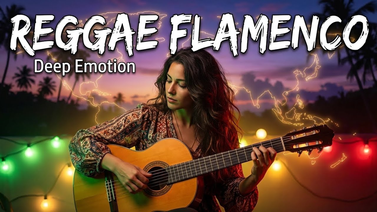 Romantic Reggae Flamenco 🌹 | Latin Guitar Vibes, Smooth Reggae Rhythm & Passionate Love Music
