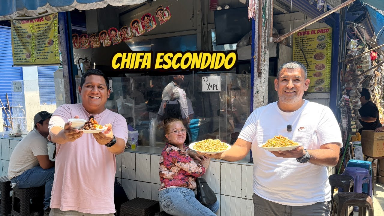Este CHIFA ESCONDIDO en un MERCADO tiene MÁS de 60 AÑOS y SIEMPRE está LLENO