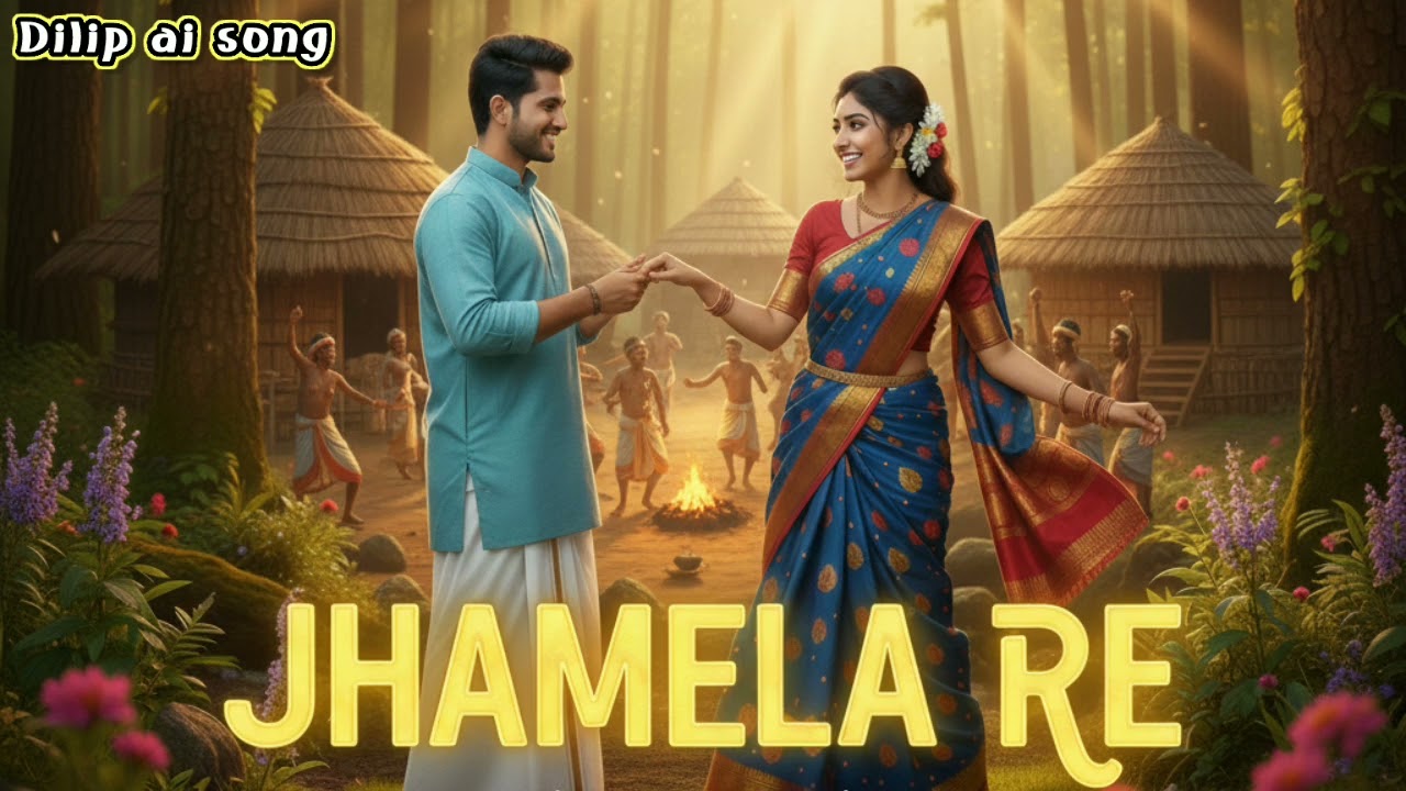 Jhamela Re Santali song video 2026 Ai lofi song