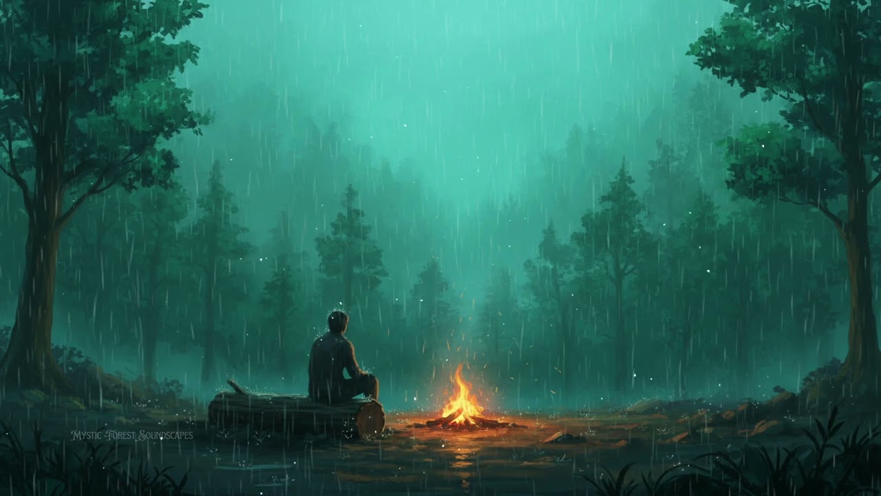 Fantasy Ambient Music for Reading & Writing | Fireside Beneath Ancient Trees