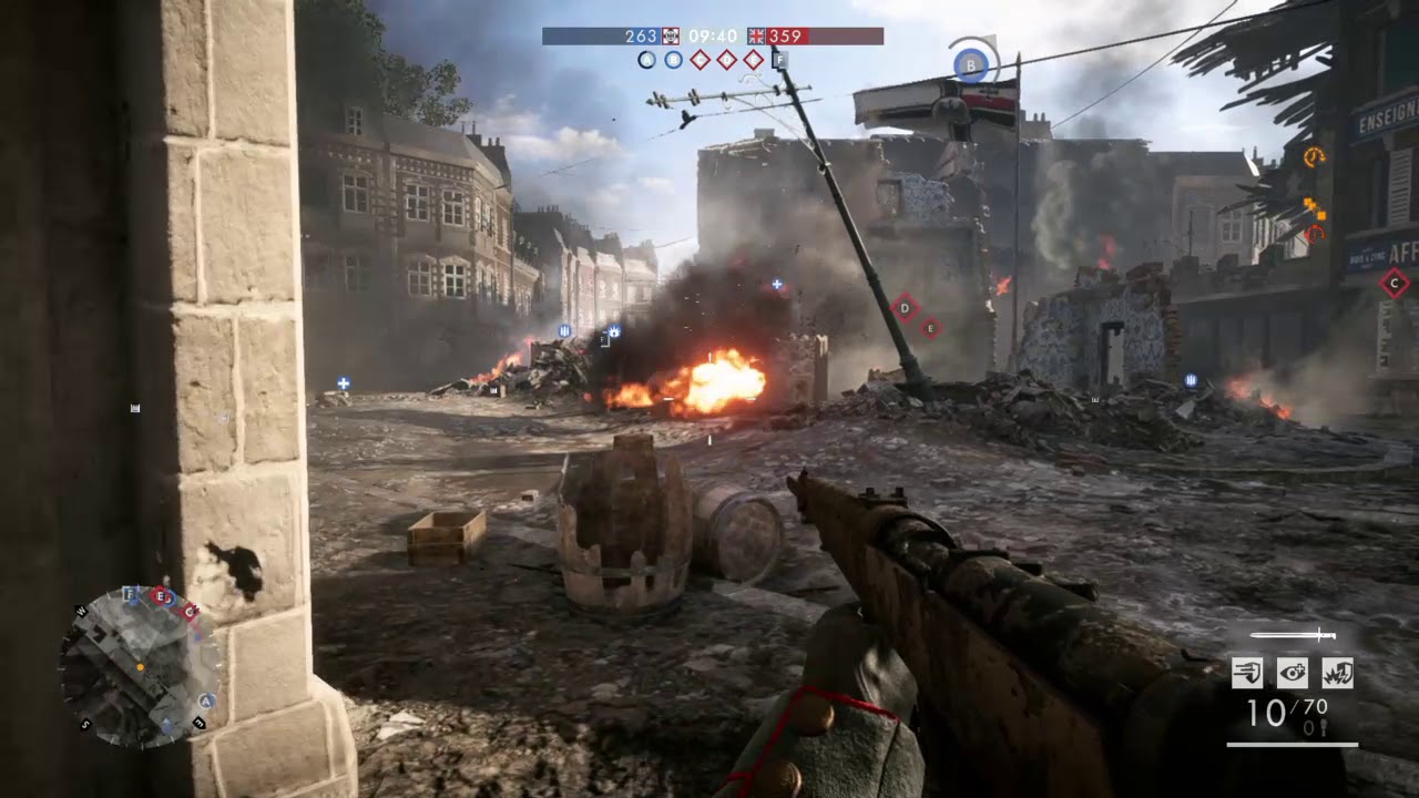 Battlefield 1 multiplayer gameplay (No commentary)- HarukoZ GoalZ