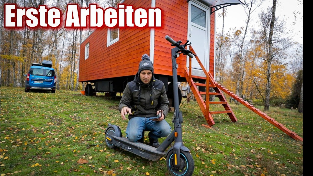 🤦‍♂️ES NERVT schon wieder? HEIZUNG und STROM anschließen beim TINY-HOUSE  [F21]