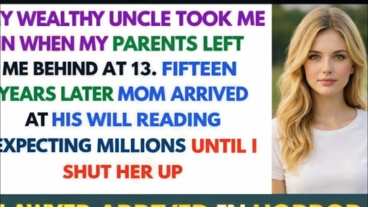 She Came for Millions… But I Exposed the Truth at the Will Reading 😳💰