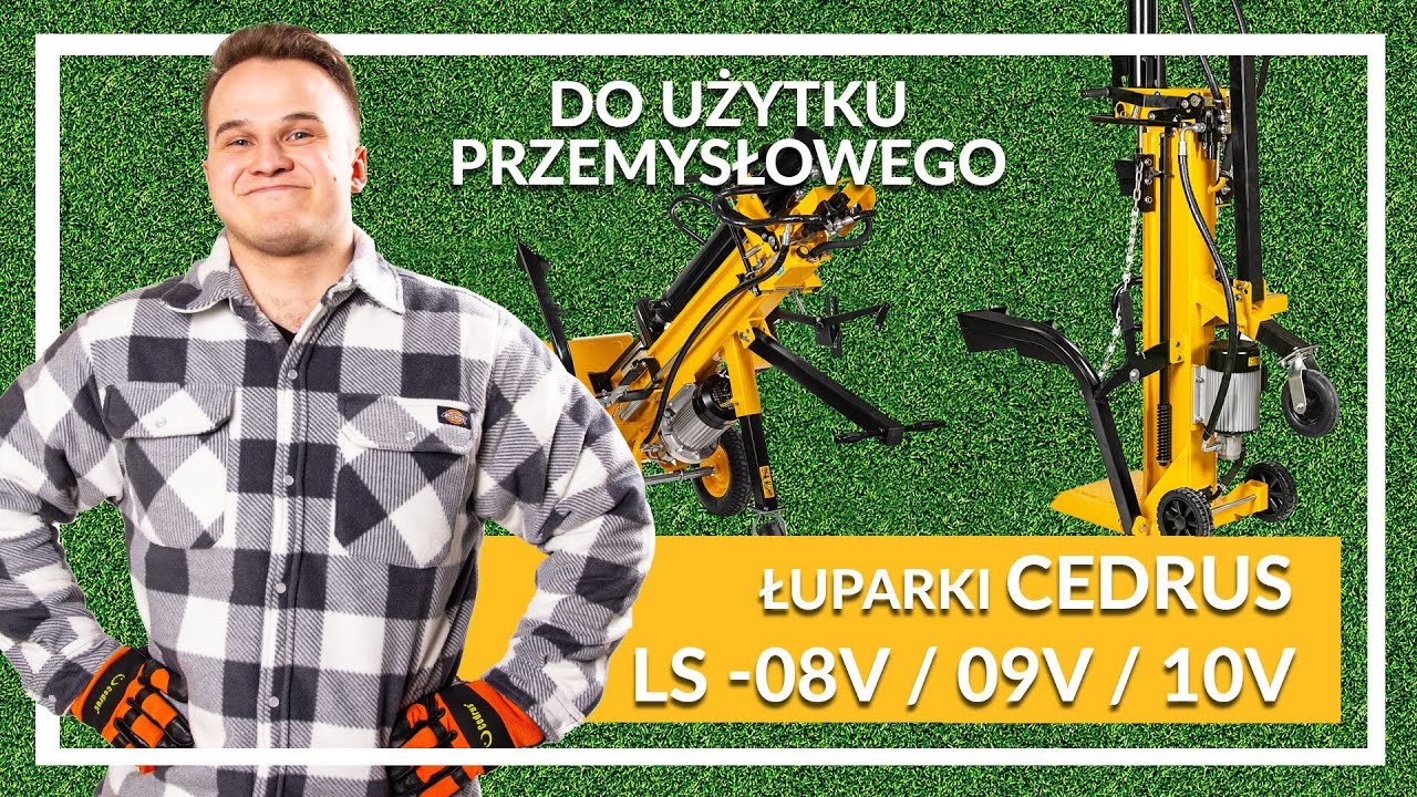 Jak profesjonalnie ciąć drewno? Profesjonalne łuparki do drewna | CEDRUS na warsztacie