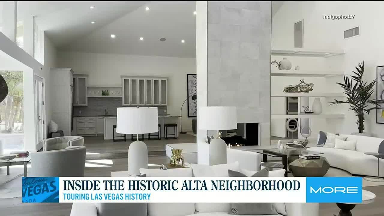 Inside the historic Alta neighborhood in Las Vegas