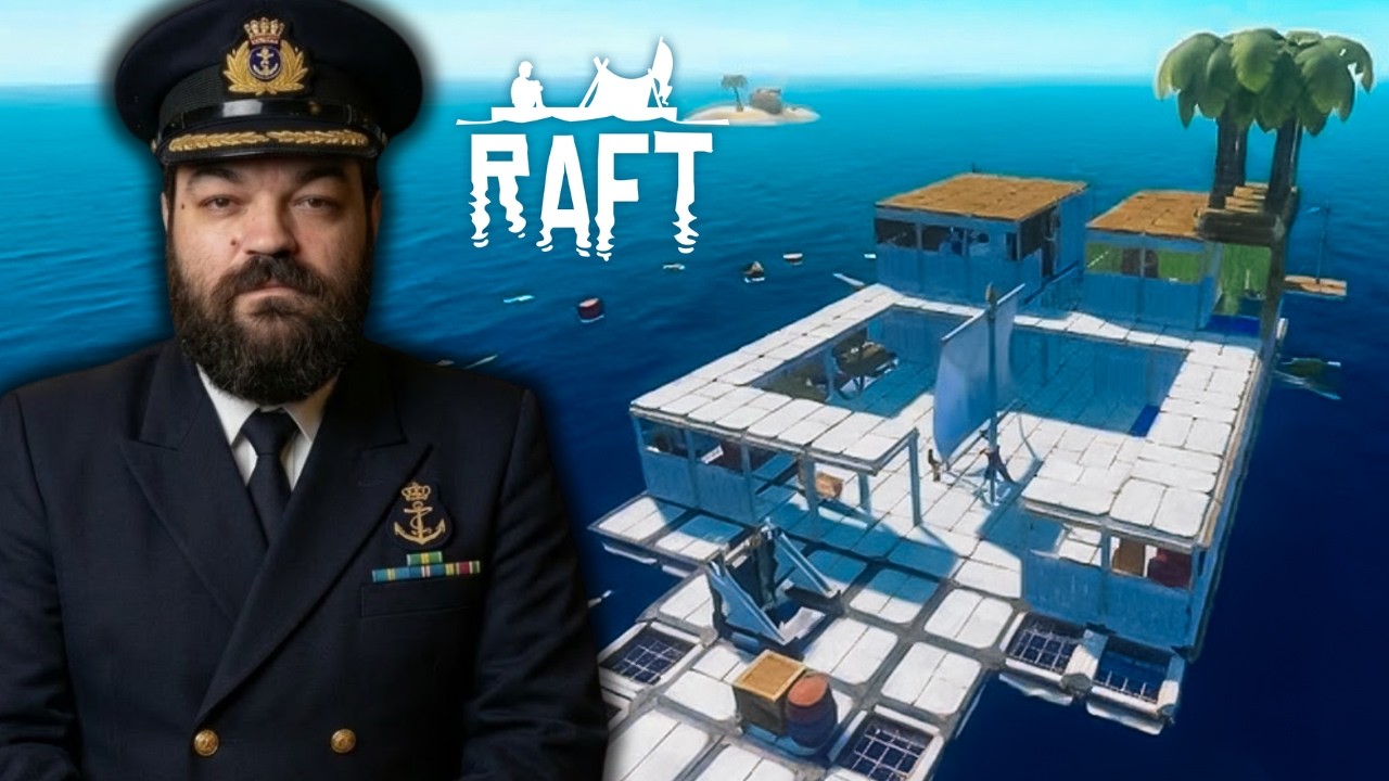 H ΣΧΕΔΙΑ ΜΟΥ ΕΓΙΝΕ ΤΟΥΜΠΑΝΗ  - RAFT GAMEPLAY 4