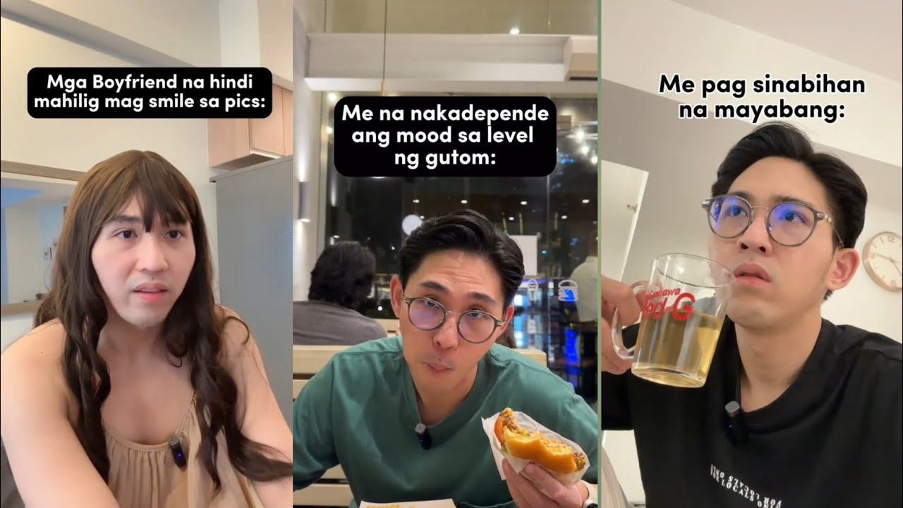 Mga Boyfriends na hindi mahilig mag smile sa pics 😝 Davao Conyo 