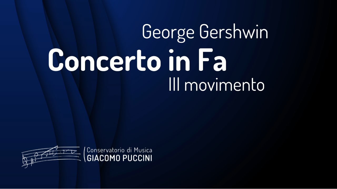 Concerto in Fa / III movimento - George Gershwin
