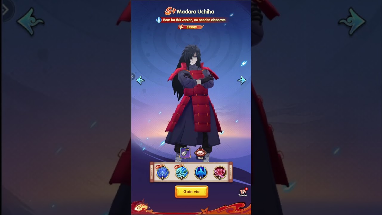 😍😍Bisa Gratis Dapatin Madara dan Ninja S+ Lainnya😍😍