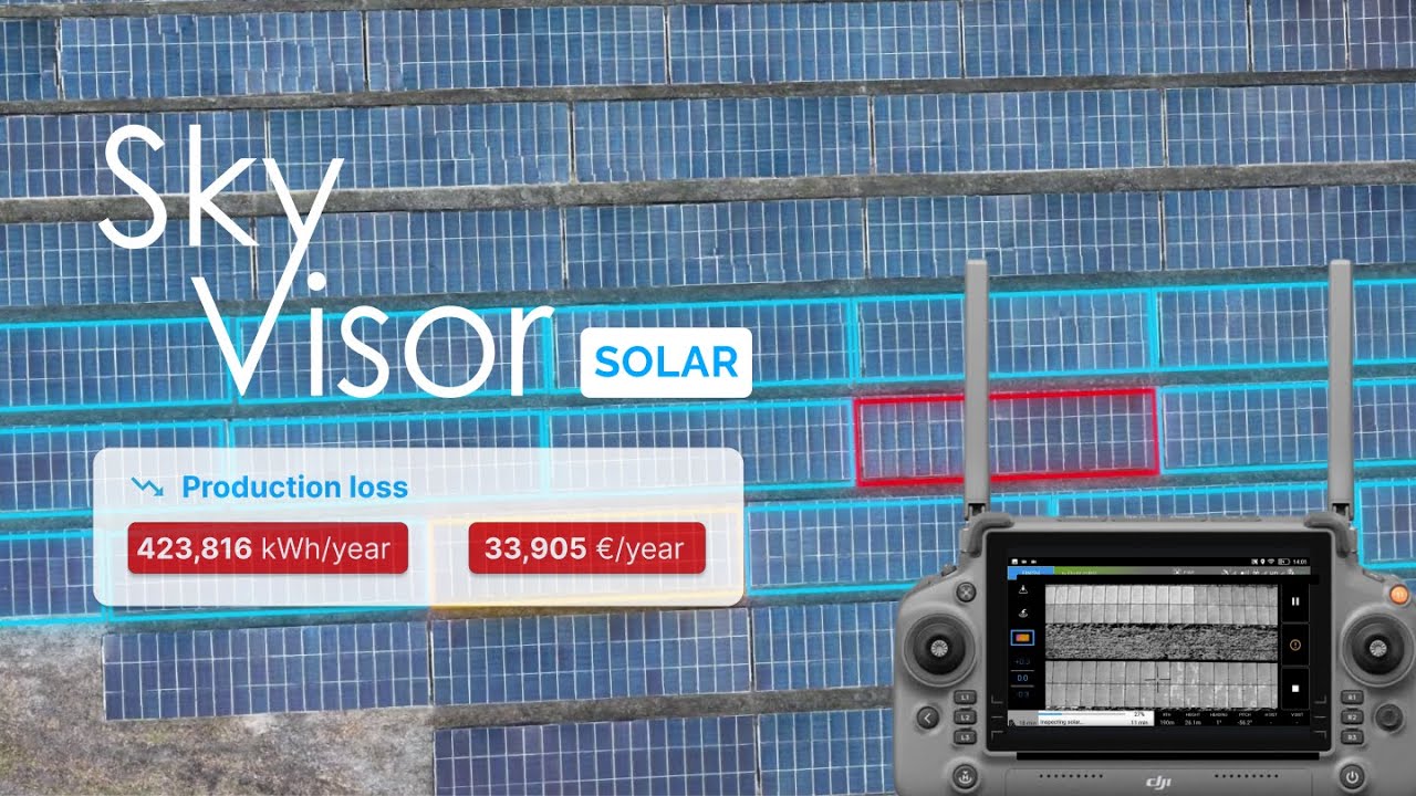SkyVisor Solar | Drone Inspections for High-Performance Solar Thermography