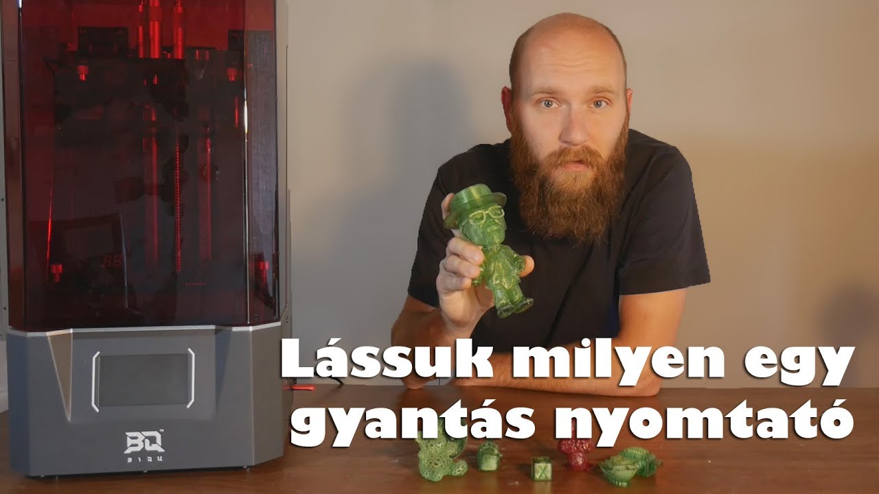 Lássuk milyen egy gyantás nyomtató | BIQU PIXEL L ◆ Eszközteszt