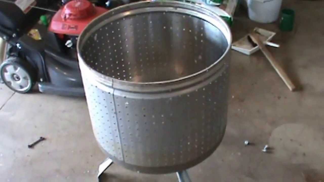 Washer drum Fire pit
