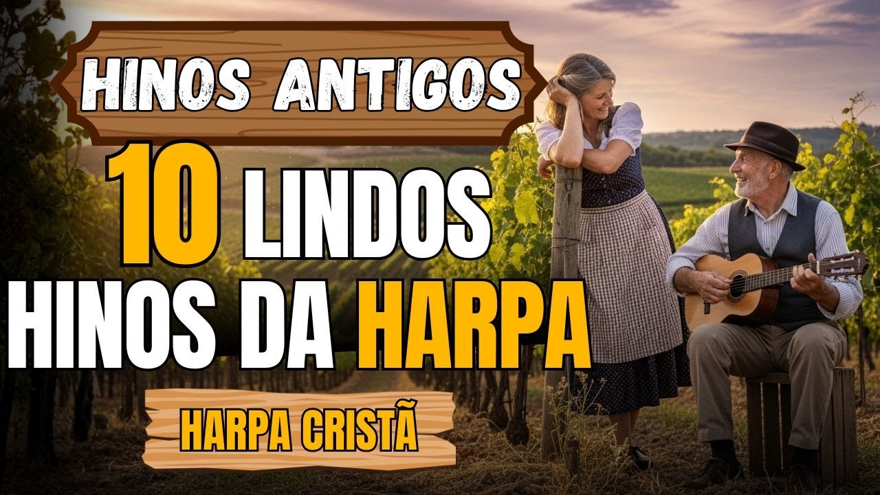 HARPA CRISTÃ COMPLETA | BELOS HINOS ANTIGOS PARA ADORAR