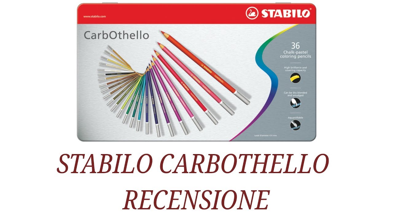 Matite pastello Stabilo Carbothello - Recensione