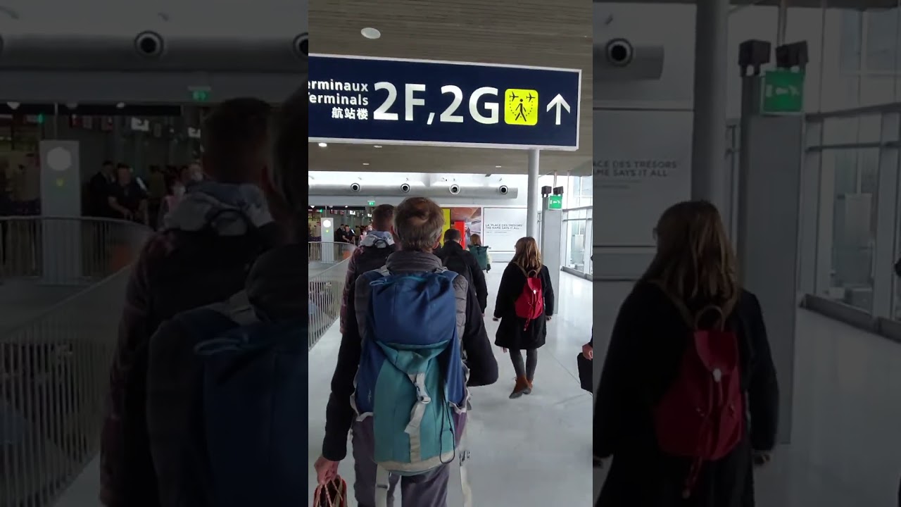 #paris #airport # charles de gaulle airport# terminal 2E-2F-2G,Gates K(1)