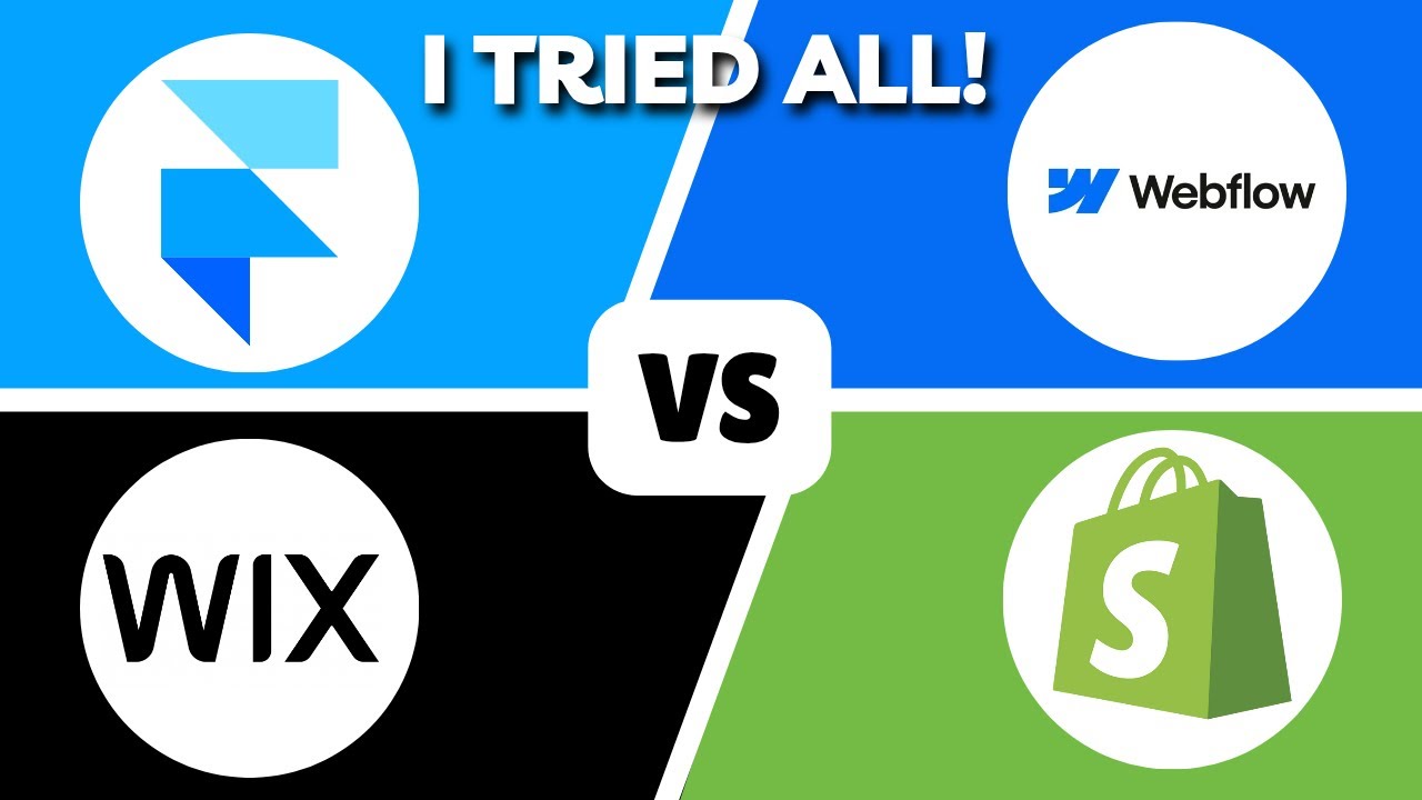Framer vs Webflow vs Wix vs Shopify &ndash; DON'T Pick The Wrong Web Platform for Your Website in 2025!