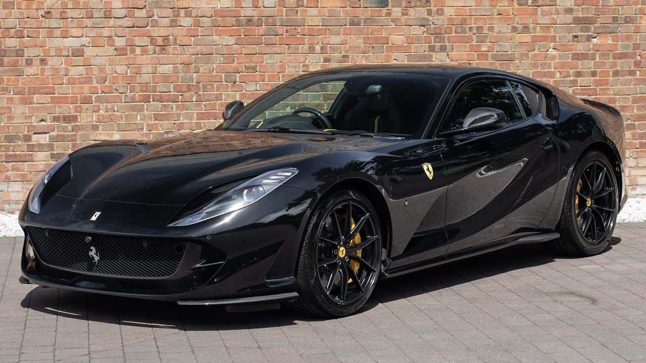 Ferrari 812 Superfast - Nero DS - Walkaround & Interior | Romans International [4K]