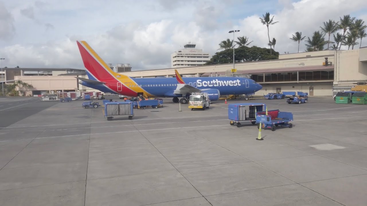 Southwest Airlines Boeing 737-Max 8 | Honolulu to Sacramento