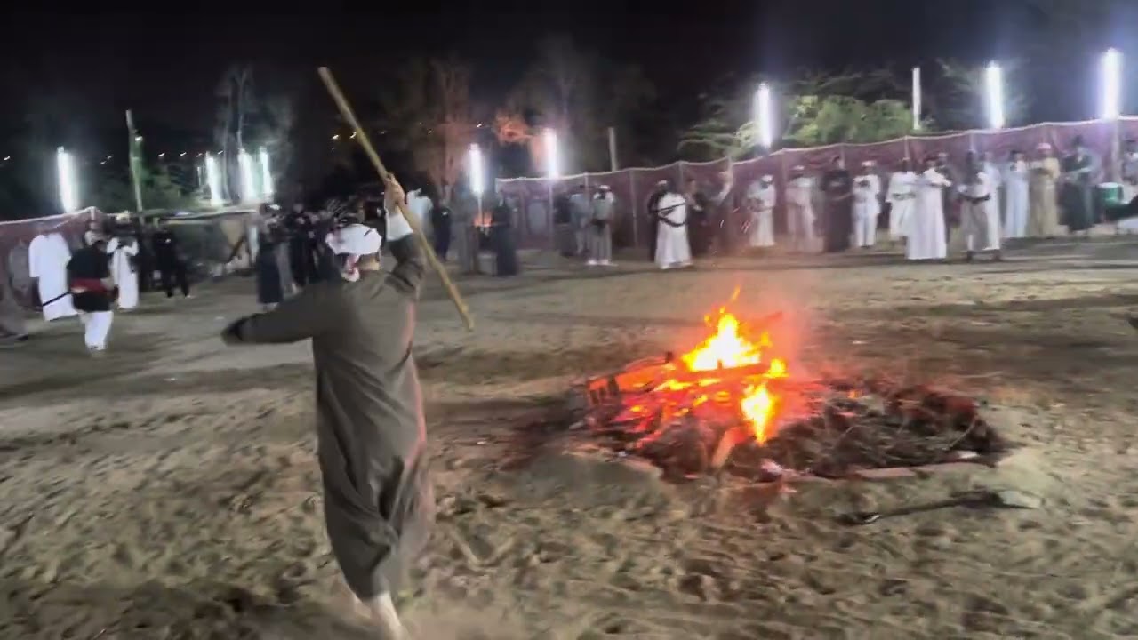 لعب مزمار شعبنة حارة بيشة و ابوالليل والمعازيم جماعة الكبش وابو عفان و بني مالك_ مقطع لايفوتك 🔥🔥🔥