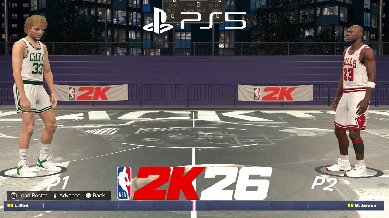 BLACKTOP | Larry Bird vs Michael Jordan