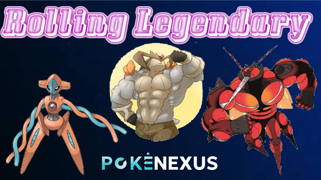 LeoDoido Pokemon - Rolling Legendary Deoxys, Terrakion and Buzzwole !!!