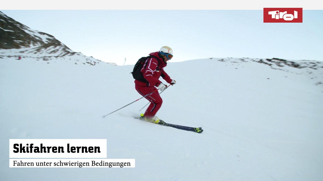 Skifahren lernen: Schwierige Bedingungen meistern | Skikurs ⛷