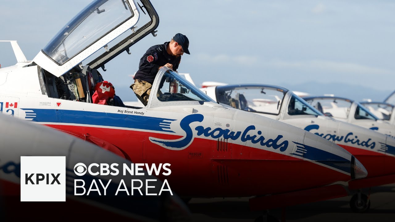Canadian Snowbirds soar into San Francisco to save Fleet Week