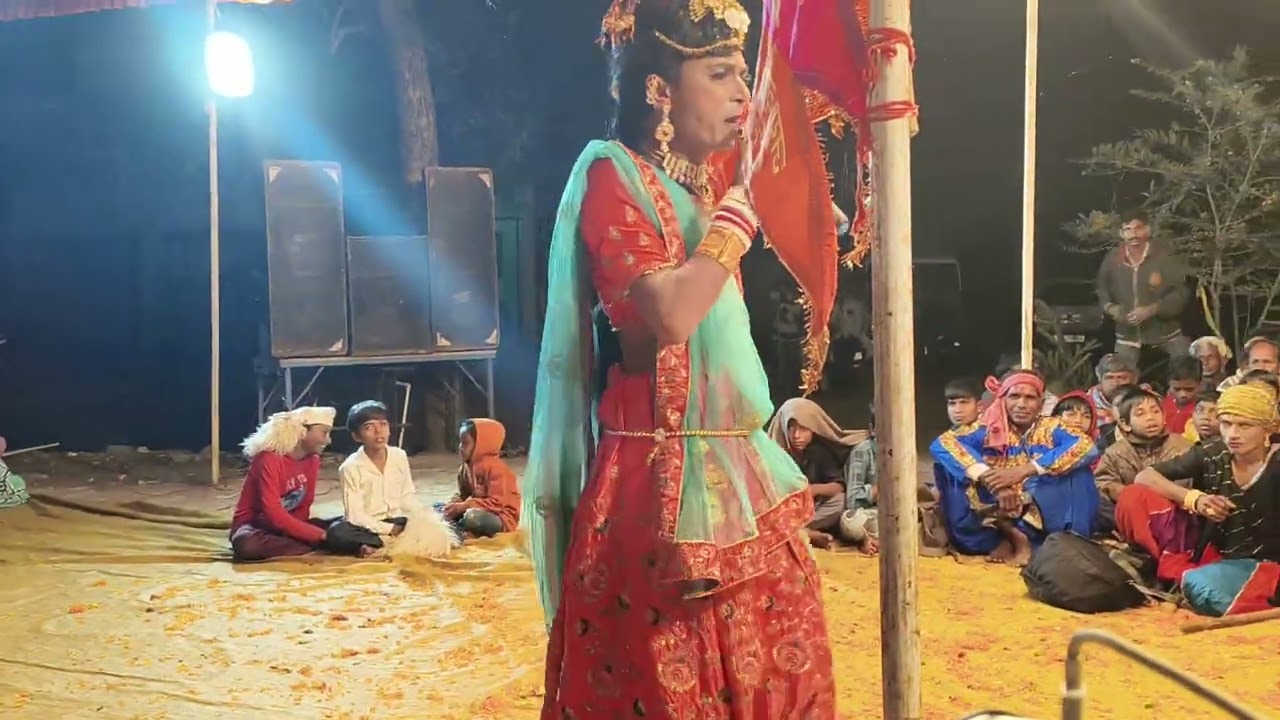 નવ નેજાધારી આખ્યાન મંડળ વાંટડા કાવઠ બીજો દિવસ ઓથવાડ 