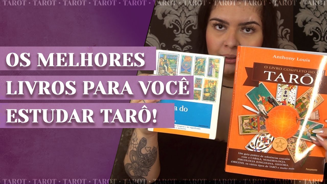 7 livros para te AJUDAR a ESTUDAR TAROT!