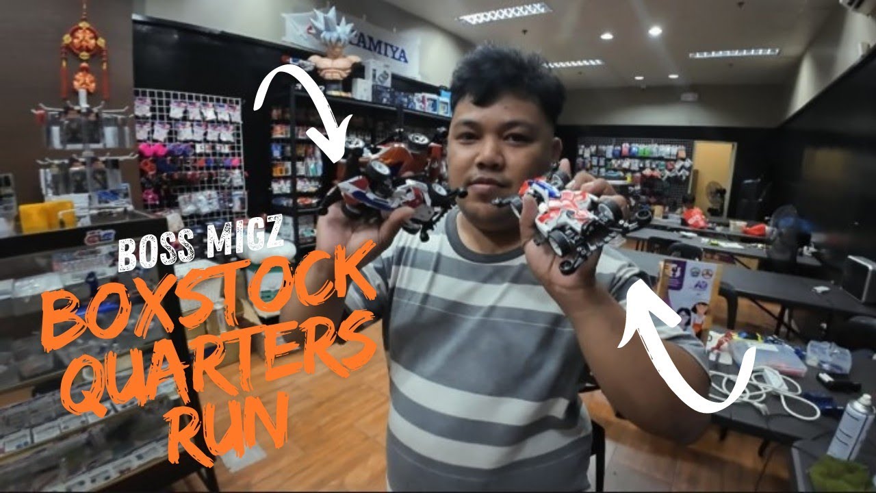 TamiyaMini4wd- Boss Migs Quarters Run
