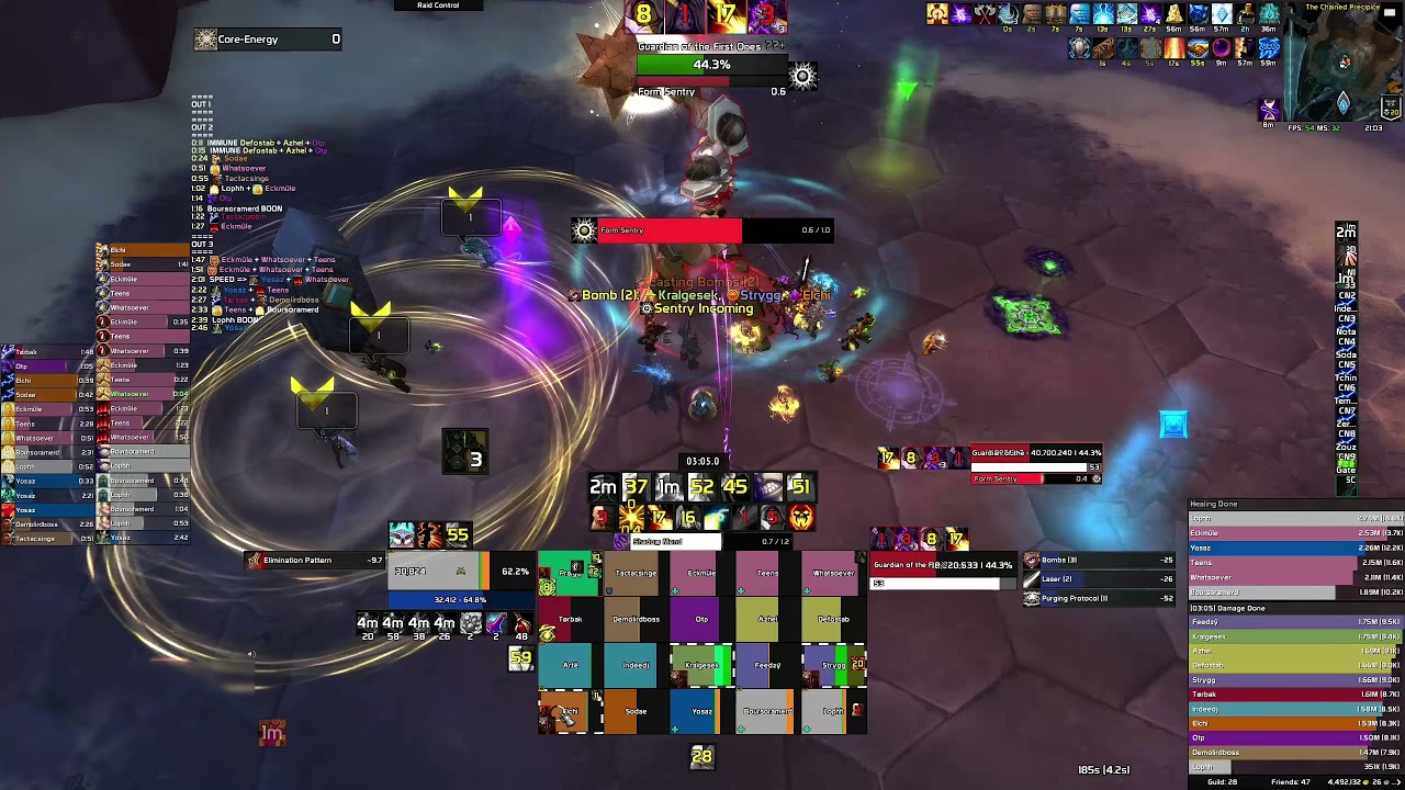 Zero Empathy vs Mythic Guardian of the First Ones - Discipline Priest PoV