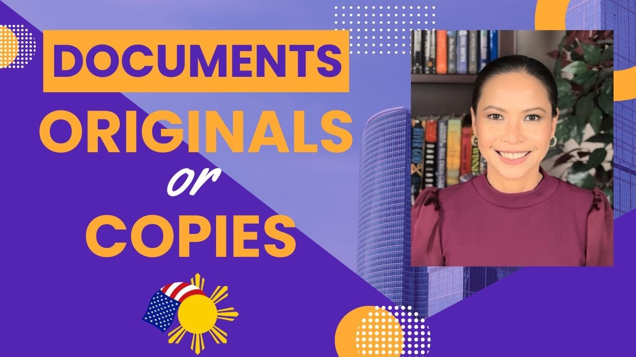 USCIS Documentation: Originals vs. Copies