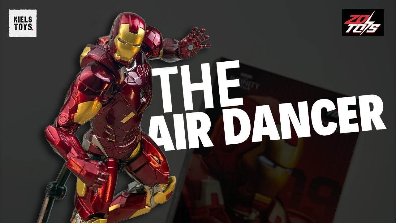 PENARI ANGKASA KOK GAGAH GINI | INI REVIEW ZD TOYS IRON MAN MARK 09 A.K.A AIR DANCER