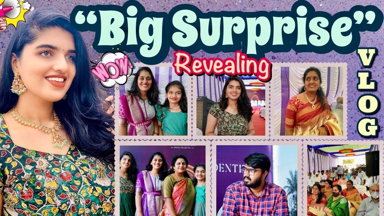 Revealing Our Big Surprise Project Launch!?|Anchoring for the First time,Brochure Launch Event|Vlog|