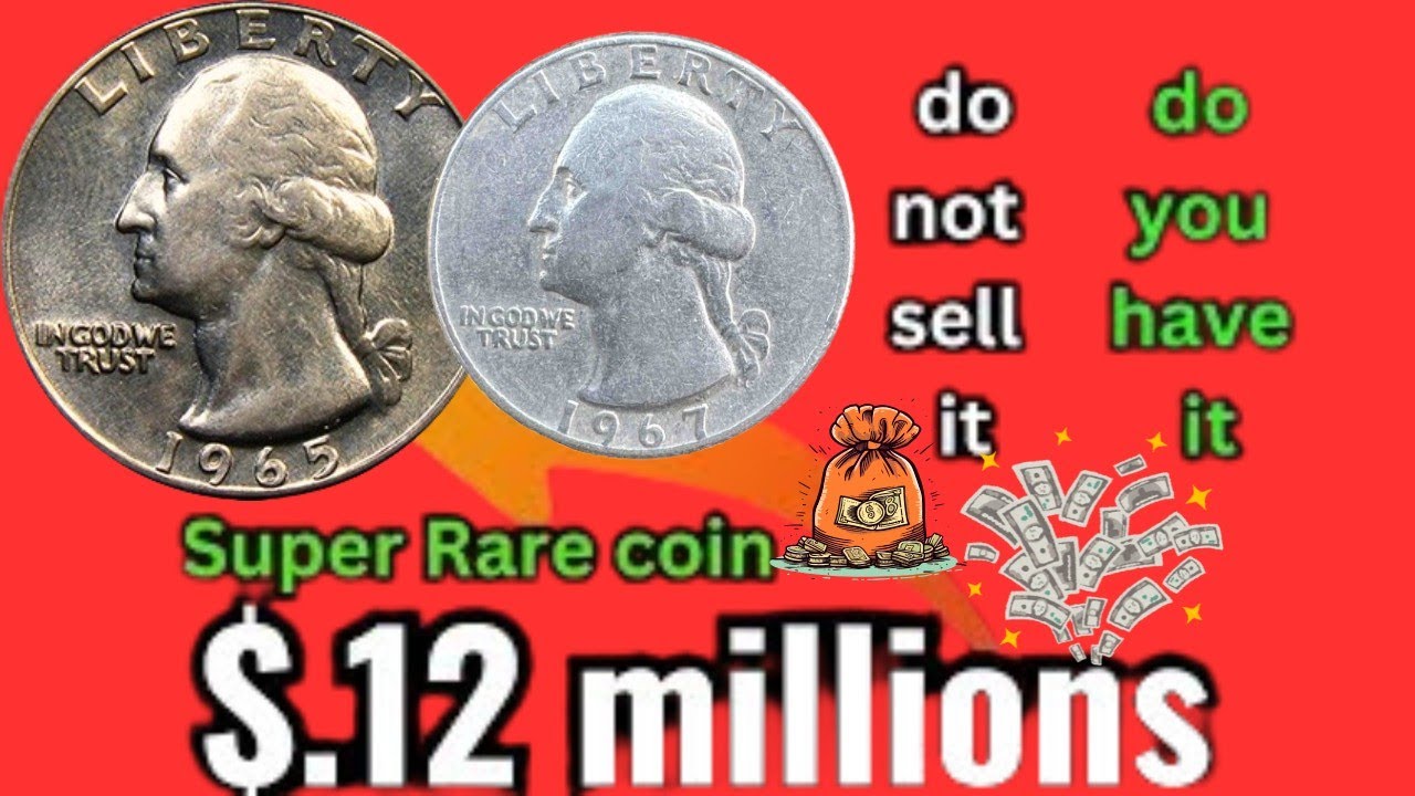 Mega Coin Alert: TOP 10 Rare USA Washington Quarter Dollar That Could Make You A Millionaire!