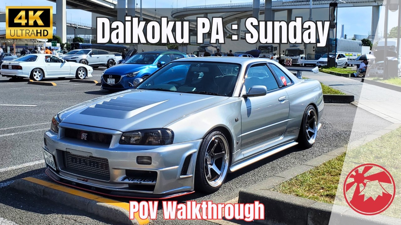 4K Daikoku PA : The best car meet in Tokyo!