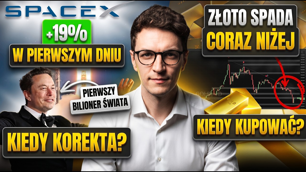 SpaceX's first day of trading - will it be a good investment? Gold hits a new low! #GITnews