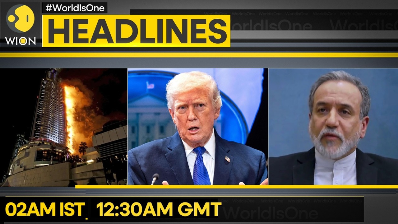 US-Iran War | Trump: Acted On Last Chance to Hit Iran | Trump: Iran War Could Last Longer |HEADLINES