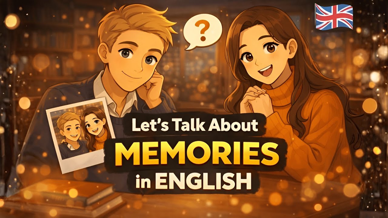 Let's Talk About Memories in English |A2 English | Conversation Practice