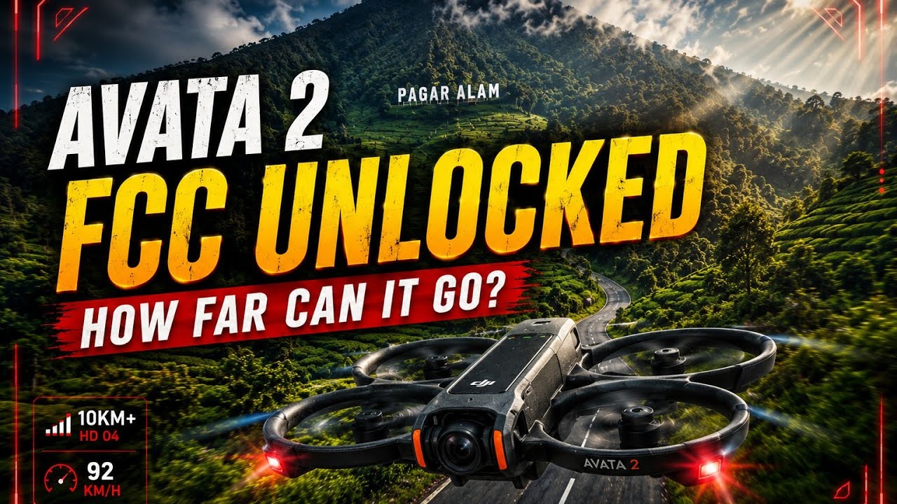Why You Need the FCC Unlock for DJI Avata 2 (High-Altitude Flight)