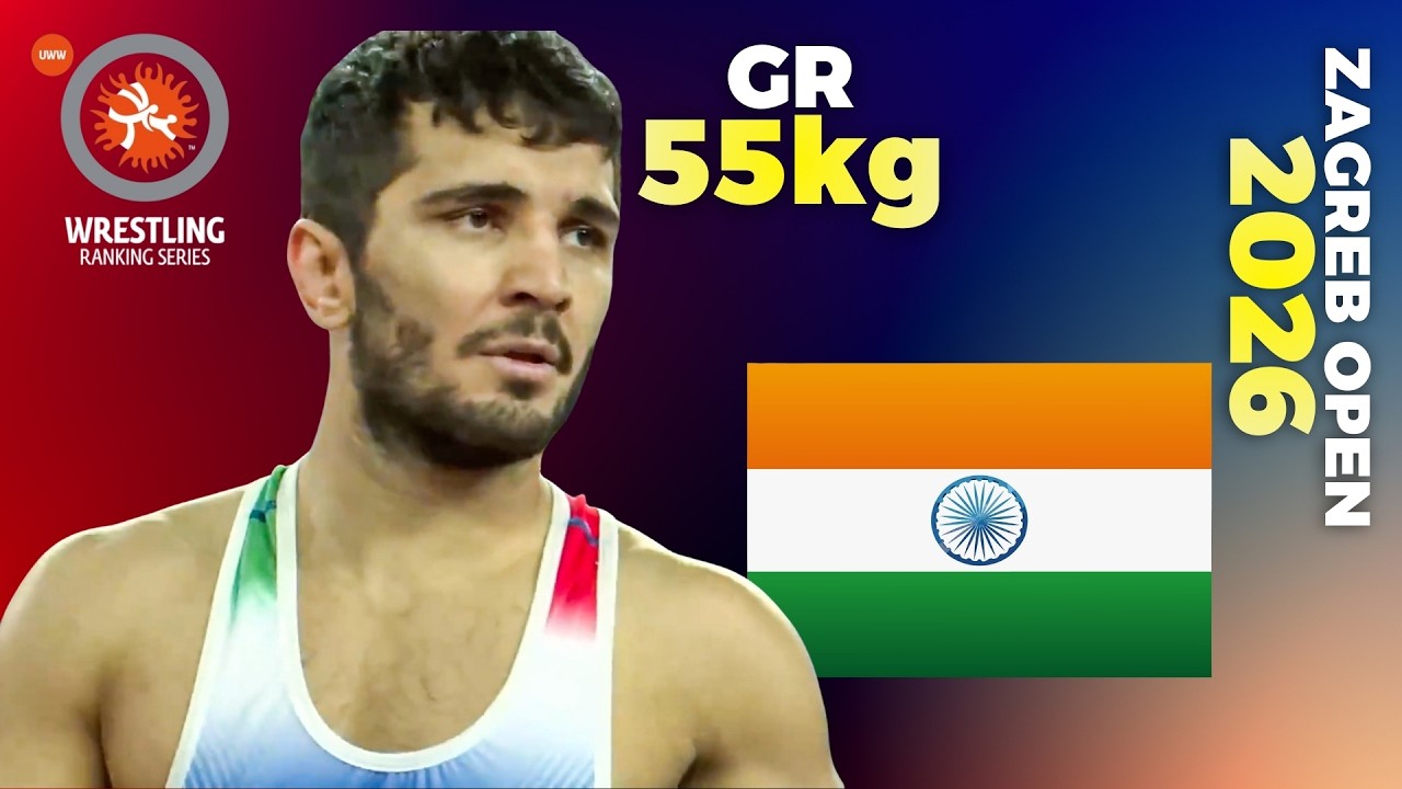 Mohammad Hajiali HOSSEINVAND PANAHISANI (IRI) vs. Lalit LALIT (IND)   2026 Zagreb Open | 1/4 GR 55kg