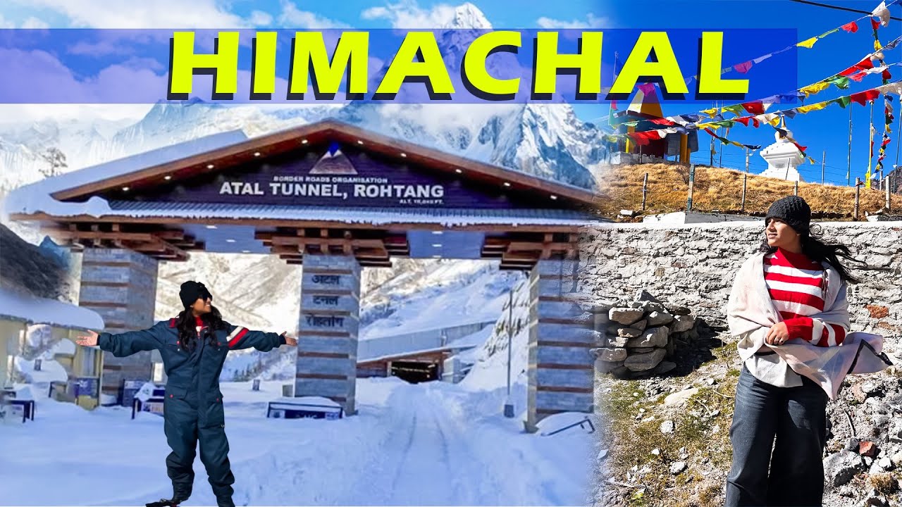 ~ Manali To Rohtang Pass🏔️| Baraf❄️, Masti Aur Adventure🏂~