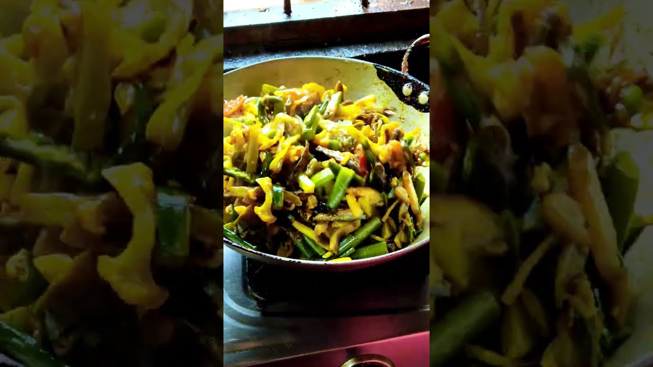 ছোট ট্যাংরা মাছের সবজি l Small fish mixveg recipe #bengalirecipe #smallfishcurry 