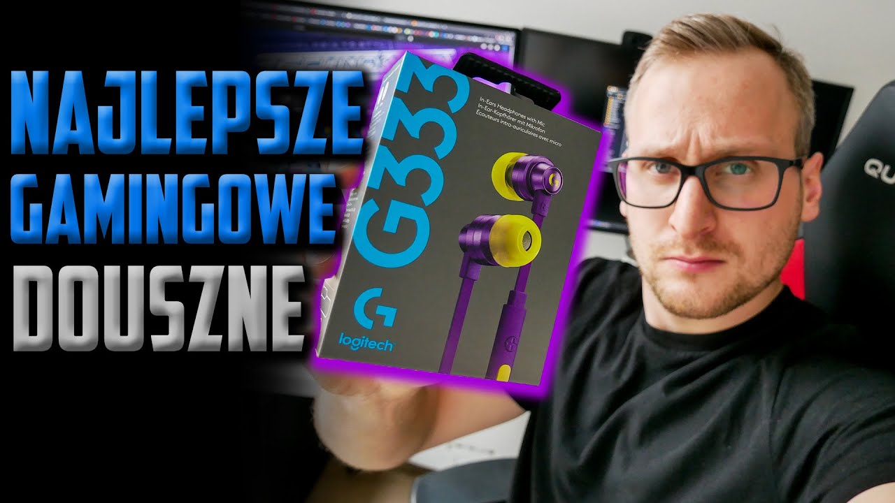 Logitech G333 - NAJLEPSZE gamingowe słuchawki douszne - #TechTEST 28