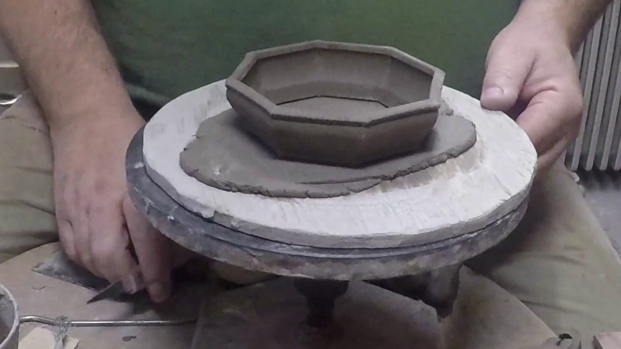 Tony Remington slab building multi sided shohin pots