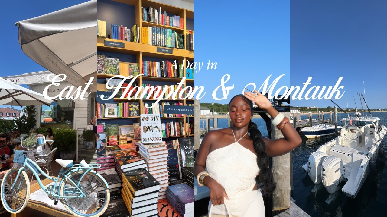 A Day in East Hampton & Montauk | cute cafes, exploring the town, beach restaurants, & more!