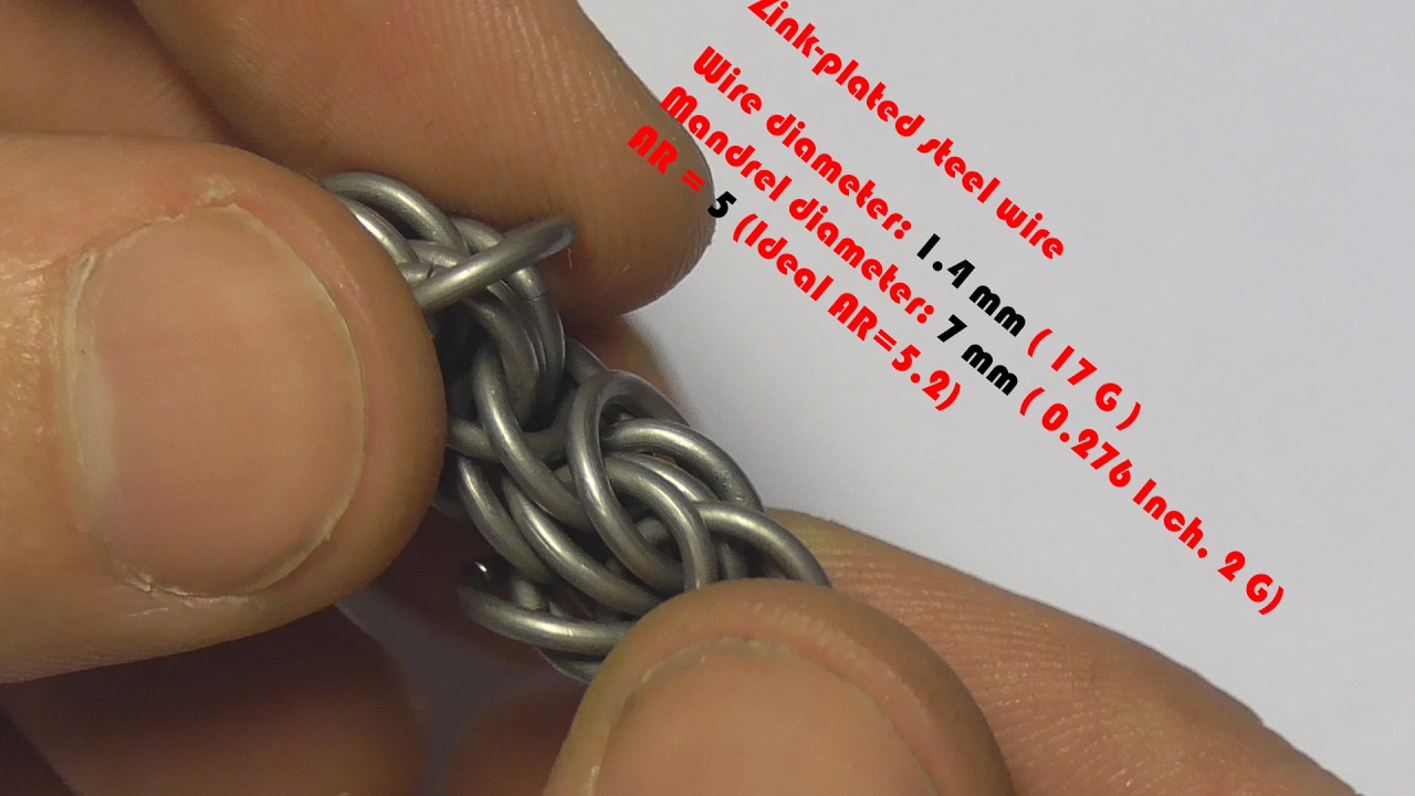 TRIZANTINE CHAINMAILLE WEAVE IN 6 EASY STEPS