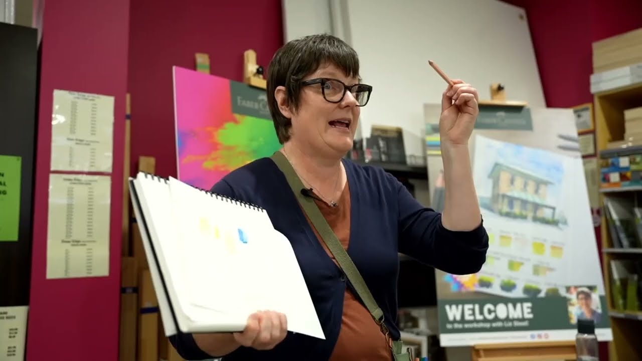 #Colour4Life - Sketching Architecture Essentials Workshop with Urban Sketcher Liz Steel