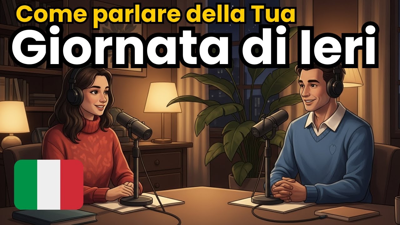How to Talk About Your Yesterday In Italian | Easy Italian for Beginners